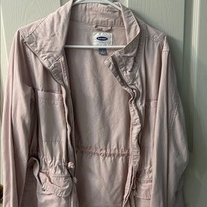Old Navy Blush Pink Casual Jacket